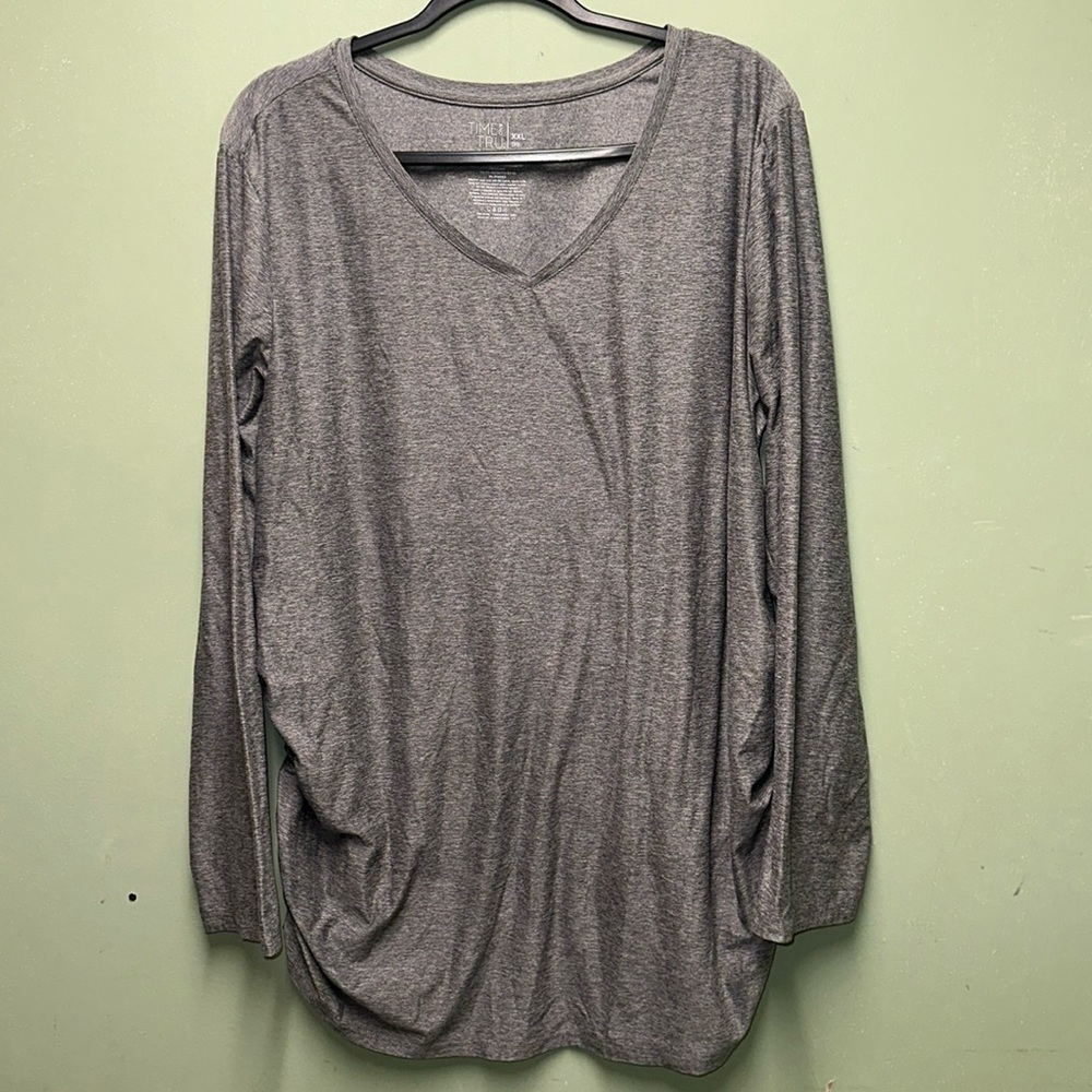Long sleeve maternity shirt donating August 2026